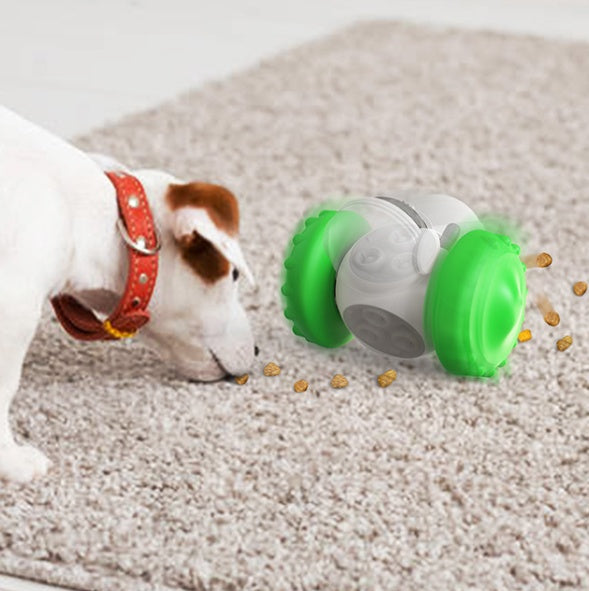 TumbleTreat Wobble Feeder - Interactive Slow Feed Puzzle Toy for Pets