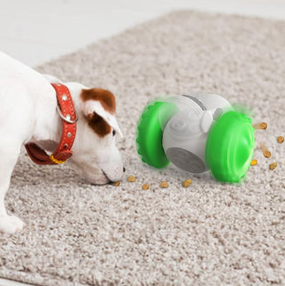 TumbleTreat Wobble Feeder - Interactive Slow Feed Puzzle Toy for Pets