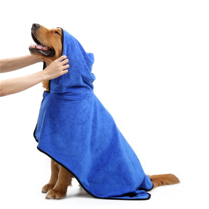Ultra-Soft Quick-Dry Pet Bath Towel - Super Absorbent Microfiber for Dogs & Cats