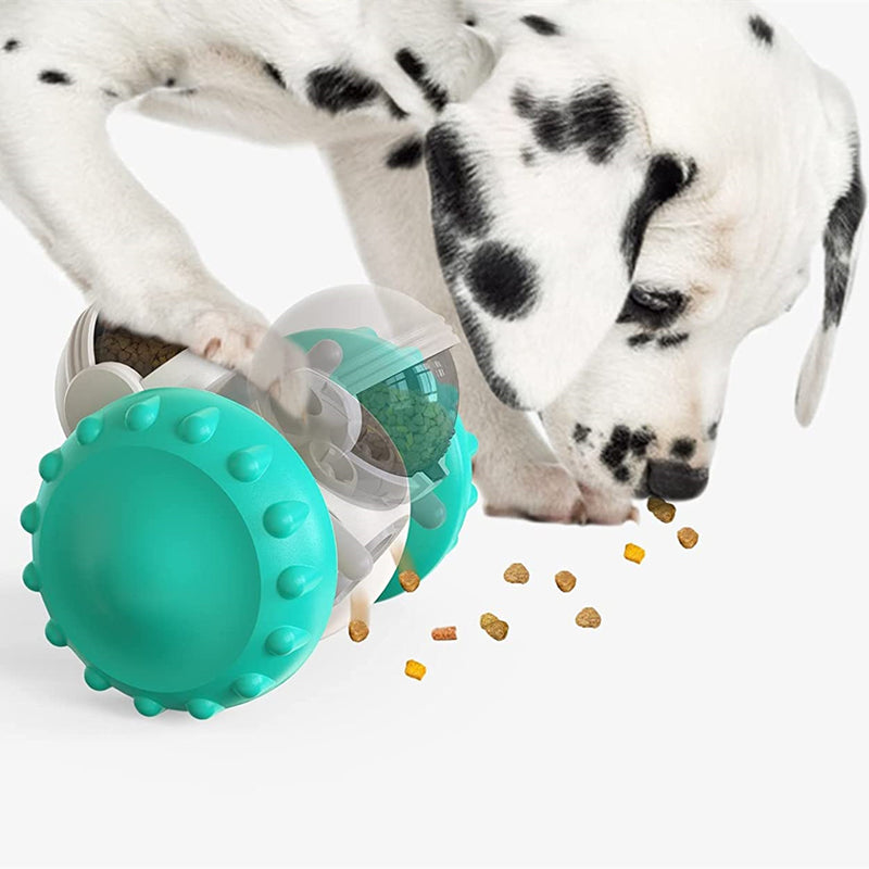 TumbleTreat Wobble Feeder - Interactive Slow Feed Puzzle Toy for Pets