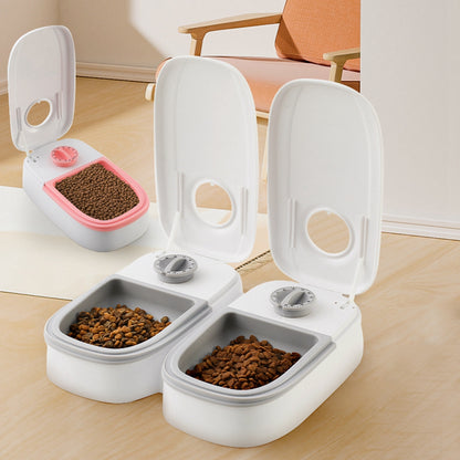GravityFeed Dual Bowl Station - Automatic Pet Feeder & Water Dispenser