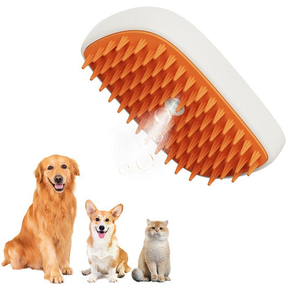 SteamGroom Pro - USB Rechargeable Steam Brush for Pet Grooming
