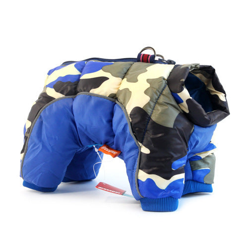 Quilted Puffer Coat - Thick Warm Winter Jacket for Small Dogs