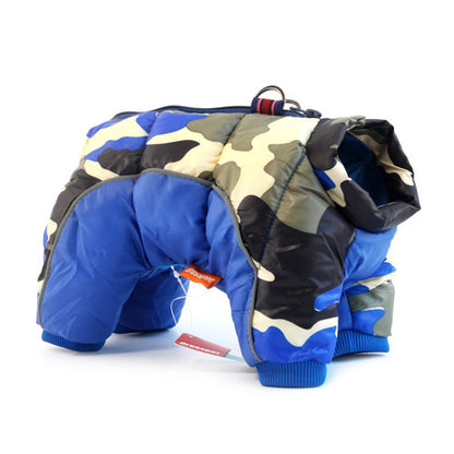 Quilted Puffer Coat - Thick Warm Winter Jacket for Small Dogs