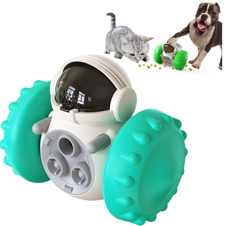 TumbleTreat Wobble Feeder - Interactive Slow Feed Puzzle Toy for Pets