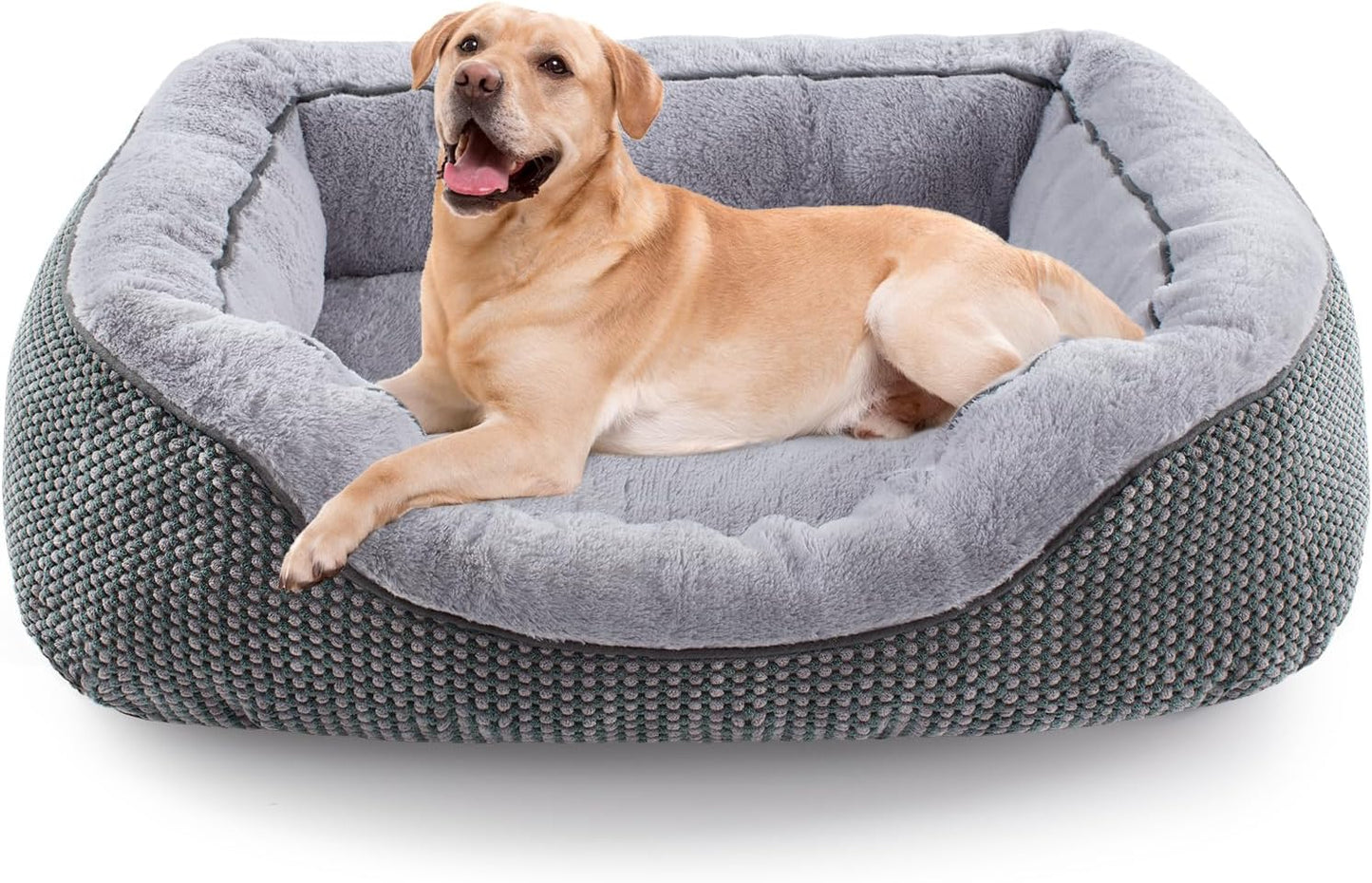 CozyNest Calming Bed - Anti-Anxiety Plush Pet Bed for Dogs & Cats