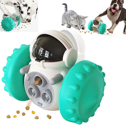 TumbleTreat Wobble Feeder - Interactive Slow Feed Puzzle Toy for Pets