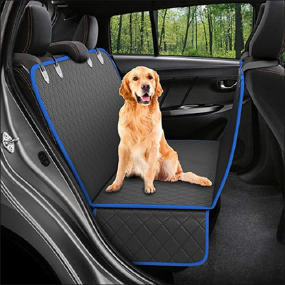 CarGuard Pro Pet Seat Cover - Waterproof Hammock Protector with Mesh Window
