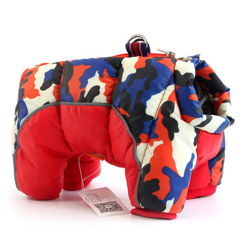 Quilted Puffer Coat - Thick Warm Winter Jacket for Small Dogs