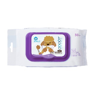 Odor Removing Anti-Bacterial Wet Wipes for Dogs	50 Wipes